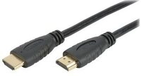 HDMI 4K 60Hz High Speed Anschlusskabel, mit Ethernet, schwarz, 6 m