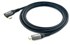 Equip USB 2.0 C auf C 90&deg; abgewinkeltes Kabel, Stecker/Stecker, 3,0 m, 100 W mit