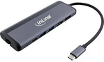 InLine&reg; 8-in-1 USB-C Multihub, HDMI, DP, USB 3.2, PD 3.0 100W, MST