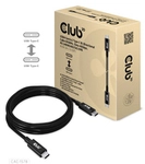 CLUB3D USB4 Gen3x2 Type-C Bi-Direktional Kabel 8K60Hz 40Gbps PD 240W(48V/5A) EPR