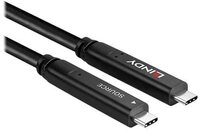 LINDY 10m USB 3.2 Gen 1 & DP 1.4 Typ C Hybrid Cable
