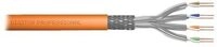 DIGITUS CAT.7 S/FTP Verlegekabel, simplex, 500m,orange