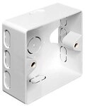 DELOCK Keystone Aufputzsgeh&auml;use wei&szlig;