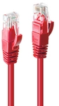 Lindy 48030 Netzwerkkabel Rot 0,3 m Cat6 U/UTP (UTP)