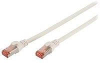 DIGITUS CAT 6 S/FTP Patchkabel, 10 St&uuml;ck, 0,25m, wei&szlig;