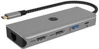 Dockingstation IcyBox 9-in-1 mobile USB 3.2 Gen 1 Type-C retail