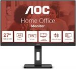 68,6 cm (27"") 2560 x 1440 Pixel AOC Q27E3UMF 16:9 Quad HD VA 75 Hz USB-Hub Pivot