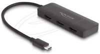 DELOCK USB Type-C Splitter zu 3 x HDMI