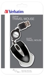 Verbatim Go Mini Optical Travel Mouse &ndash; Schwarz
