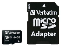 Verbatim Premium 64 GB MicroSDXC Klasse 10 Verbatim Premium 64 GB MicroSDXC Klasse 10