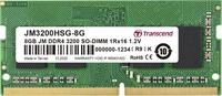 SO DDR4 8GB PC 3200 CL22 Transcend JetRam, JM3200HSG-8G