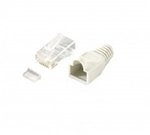 Equip 121175 Drahtverbinder RJ-45 Transparent, Wei&szlig;