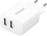 Intenso Power Adapter 2x USB-A 24W White