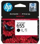 HP 655 Black Original Ink Advantage Cartridge ink cartridge