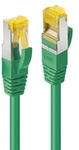 Lindy 0.3m RJ45 S/FTP LSZH Cable, Gr&uuml;n