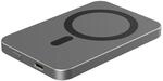 RealPower Powerbank PB-5000 MAG grau 5.000mAh