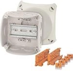 Hensel Kabelabzweigkasten DK 0404 W 1,5-4qmm 3ph 5x 3-Leiter (Inhalt 5 St&uuml;ck)