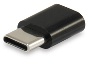 Equip 133472 Kabeladapter USB C Micro USB B Schwarz