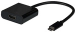 USB Typ C - HDMI Adapter, 4K60Hz, schwarz