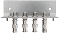 AXING Erdungswinkel einreihig QEW 4-12 Quickfix 4-fach Erdung u. Pot.-ausgleich