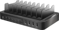 Logilink USB-C-Ladestation 4xUSB-A & 6xUSB-C, PD&QC 3.0 120w