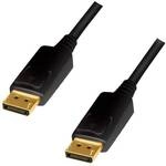 Logilink DisplayPort-Kabel,DP/M zu DP/M,4K/60Hz,CCS,Black,5m