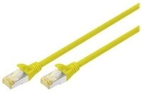 DIGITUS CAT 6A S/FTP Patchkabel, 10 St&uuml;ck, 1m, gelb