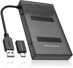 GRAUGEAR USB-A/C 3.1 Adapterkabel 2,5 SATA SSD/HDD