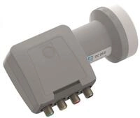 WISI Speisesystem Quattro OC04E lichtgrau 40mm Feed universal LTE-safe