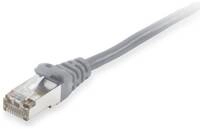 Equip Patchkabel Cat6A S/FTP 2xRJ45 10.00m grau LSZH Polybeutel