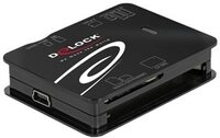 DELOCK USB 2.0 Card Reader fur CF/SD/MS