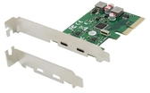 Conceptronic EMRICK 2-Port USB 3.2 Gen 2 Typ-C PCI-Express-Karte, selbstversorgt Conceptronic EMRICK 2-Port USB 3.2 Gen 2 Typ-C PCI-Express-Karte, selbstversorgt