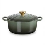 Le Creuset Signature Br&auml;ter rund 24 cm thyme