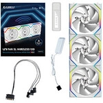120mm Lian Li UNI FAN SL Wireless 120 ARGB White 3-pack