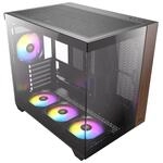 Antec Geh Mid CX800 WOOD ARGB_B ATX/M-ATX/M-ITX o.N. BK retail