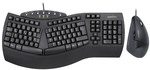 Perixx PERIDUO-512 DE, Tastatur- und Maus-Set, kabelgebunden, ergonomisch