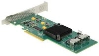 DELOCK 8 Port SATA PCI Express x8 Karte mit Anschlusskabel