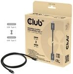 Club3D Kabel USB-C 80Gbps zertifi. PD240W/8K240Hz 1,2m St/St retail
