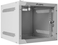 LANBERG 10" 4U 280x310 Wandgeh&auml;use Glast&uuml;r (FlatPack) gr