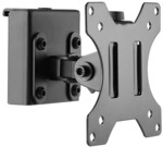 InLine&reg; Slatwall Monitorhalterung kurz, VESA 75/100 mm, schwarz