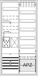 Striebel Komplettschrank mit APZ BA27MB eHZ 1100x550mm 1Z1V5