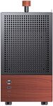 Jonsbo T6 PC Geh&auml;use, Mini-Tower, Mini-ITX, Tempered Glass, Holz - schwarz