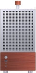 Jonsbo T6 PC Geh&auml;use, Mini-Tower, Mini-ITX, Tempered Glass, Holz - silber