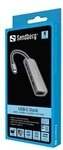SANDBERG USB-C Dock HDMI + 2xUSB-A