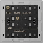 Jung LS 4294 1ST KNX Tastsensor-Modul Universal, 4fach, F40, Secure, Serie LS
