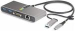 STARTECH 2-Port USB-C Hub GbE & RS232