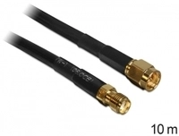 DELOCK HF Kabel SMA -> SMA St/Bu 10.00m low loss