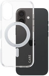 PanzerGlass CARE&acirc;&bdquo;&cent; by &reg; Case Transparent w. Silver Kickstand & MagSafe iPhone