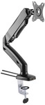 Schreibtischhalterung mit Gasdruckfeder, f&uuml;r 1 TV 13"-27", mit USB und Audio
