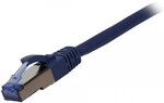 Synergy21 Patchkabel RJ45, CAT6A 500Mhz, 0,5m, blau, S-STP(S/FTP), Komponent